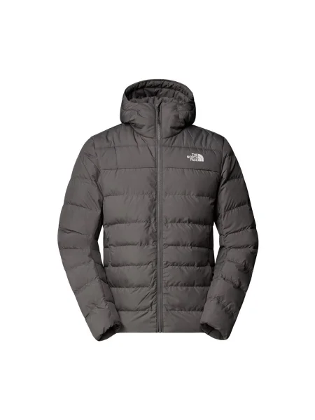 Geacă cu puf The North Face gri