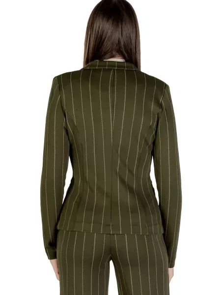 Kurtka Ichi w paski khaki