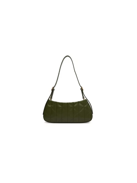 Calvin Klein Ročna torba Quilted Small Shoulder Bag zelena