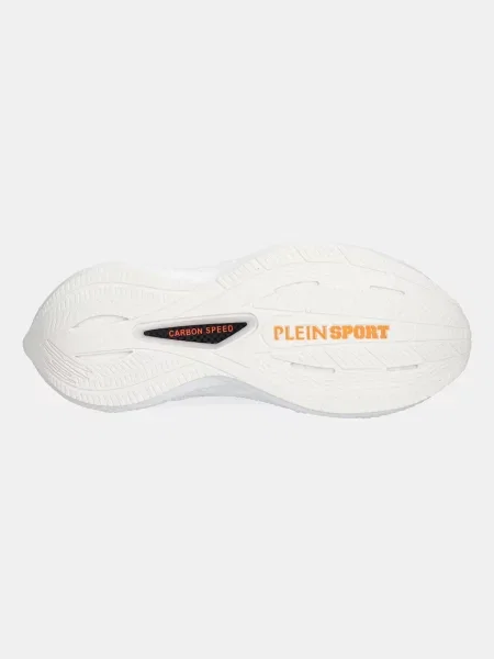 Тигровые кроссовки Plein Sport белые