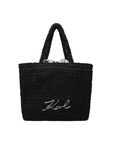 KARL LAGERFELD Kabelka čierna
