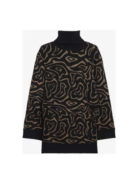 Sweter Pucci wełniany z nadrukiem