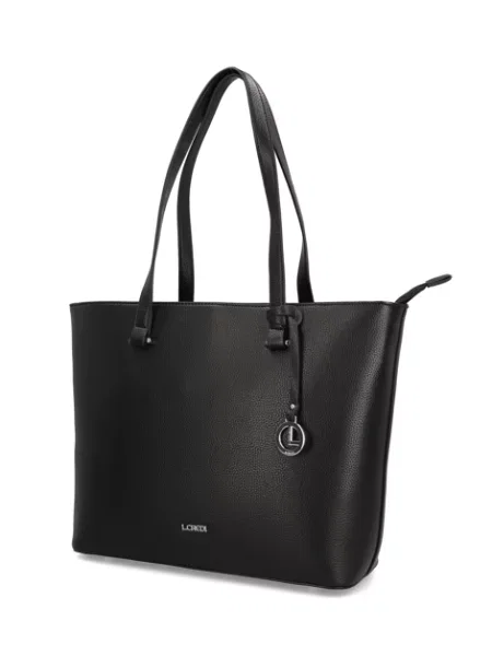 Shopper kabelka L.credi černá