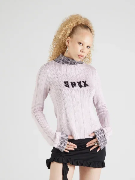 SHYX Pulover roz negru