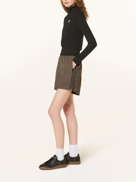 Adidas Originals Šortky Sprinter Shorts khaki černá