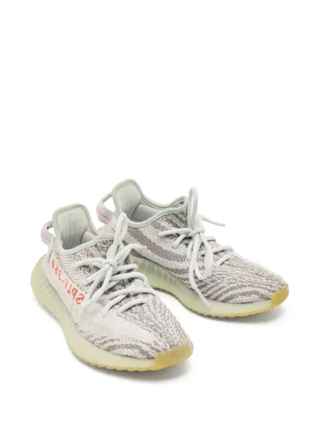 Fűzős csipkés sneaker Adidas Yeezy kék