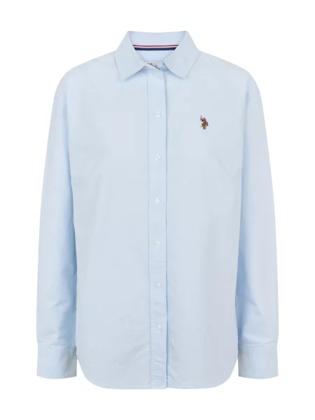 U.S. POLO ASSN. Bluză UWGina pastel albastru