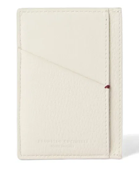 Portofel Brunello Cucinelli alb