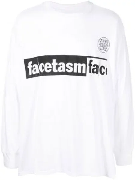 Kerek nyakú póló Facetasm nyomtatás