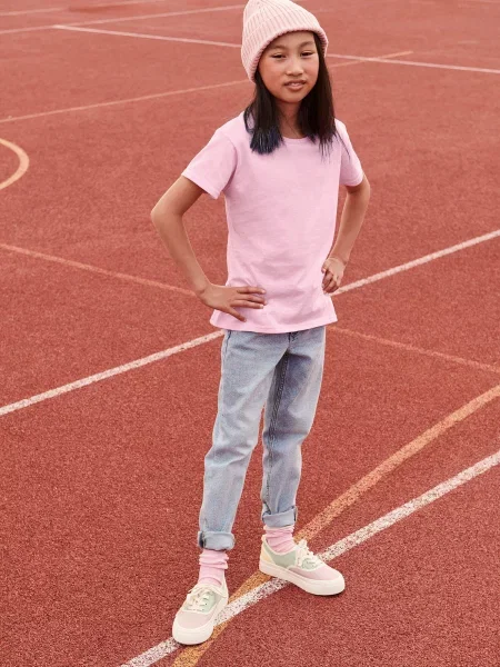Tricou copii Fruit Of The Loom roz