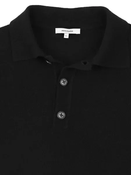 Scurt tricou polo Entire Studios negru