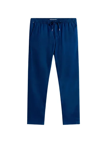 Pantaloni Tommy Hilfiger cu cordon albastru
