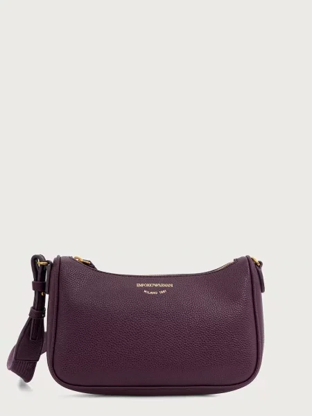 Emporio Armani geantă crossbody pentru femei violet
