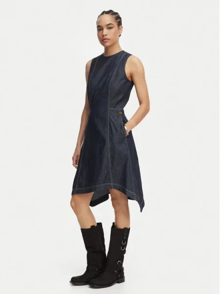 Džínové šaty G-Star Raw