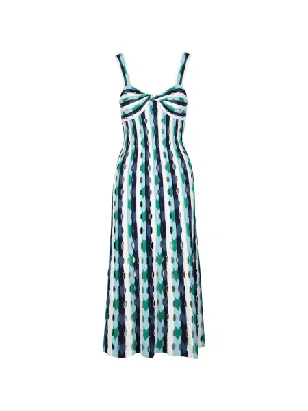 Rochie maxi Simkhai tricotate verde
