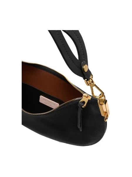 Coccinelle De piele geantă pe umăr SUNUP negru