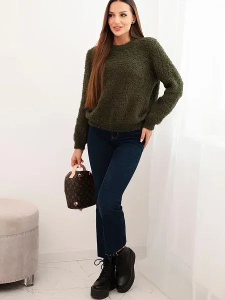 Пуловер Kesi Włoski от мохер каки