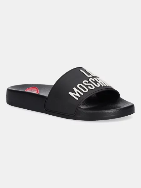 Чехли Love Moschino черно
