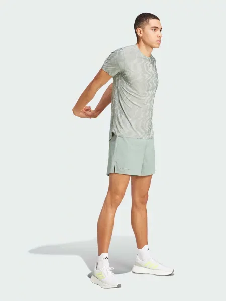 Спортивные шорты Adidas зеленые