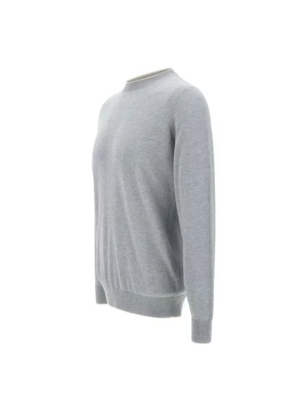 Sweter Filippo De Laurentiis z kaszmiru szary