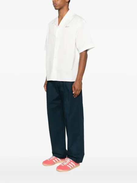 Cămașă Kenzo cu model floral cu imagine alb
