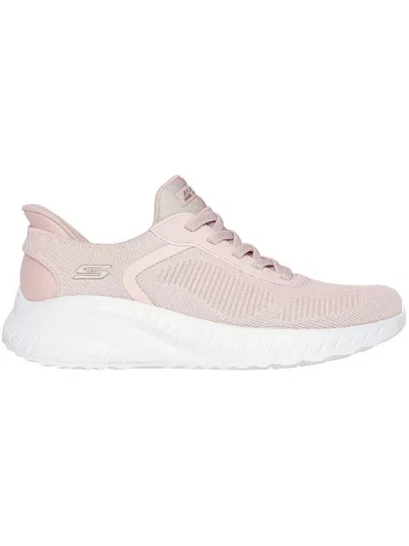 Buty sportowe Skechers Bobs Squad Chaos C różowe