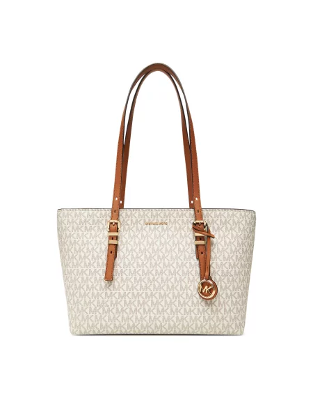 MICHAEL Michael Kors Дамска чанта Quinn бежов