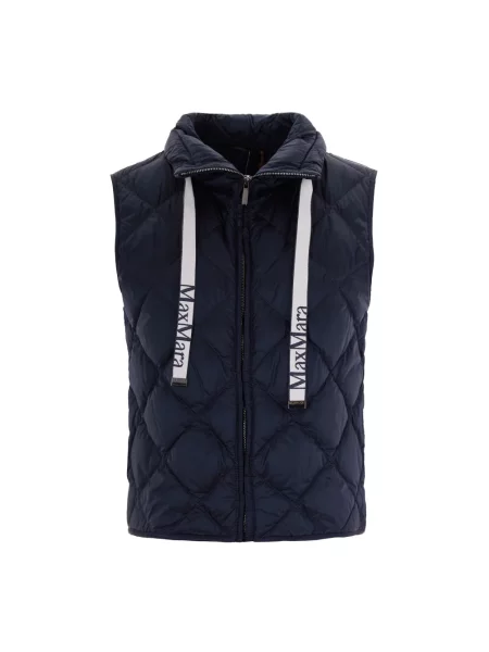 Podróż kamizelka Weekend Max Mara niebieska