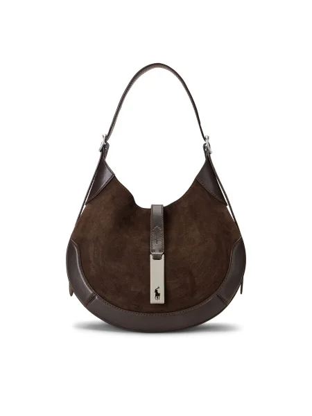 Geantă Polo Ralph Lauren maro