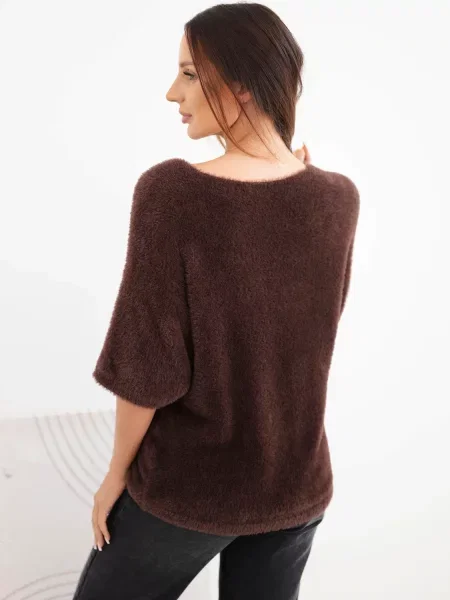 Džemper Kesi Włoski smeđa