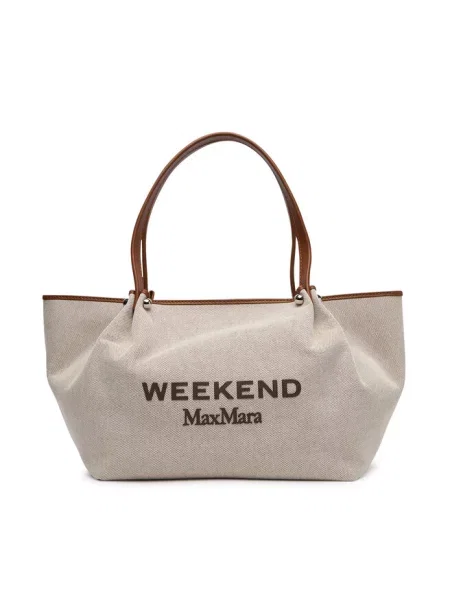 Torebka Weekend Max Mara beżowa