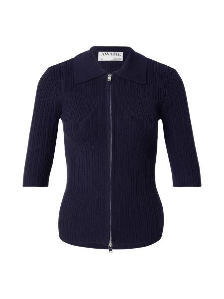 VERO MODA Geacă tricotată VMHanna închis albastru
