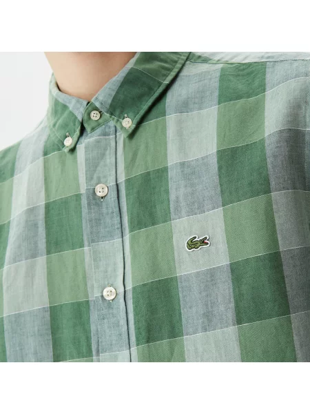 Lacoste сорочка зелена
