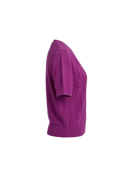 Lniany sweter Malo fioletowy