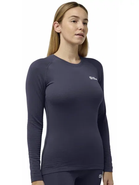 Термобілизна Jack Wolfskin Термокофта синій