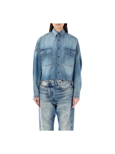 Bluzka R13 niebieska