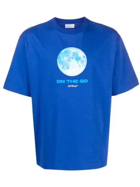 Tricou Off-white cu imagine alb