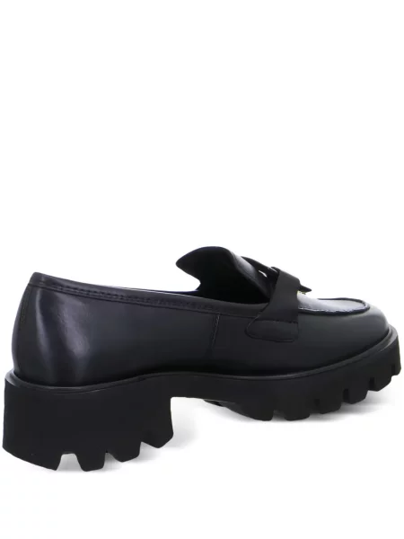 Pantofi loafer Ara din țesătură twill negru