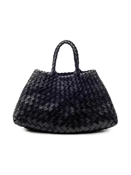 Mała torebka skórzana Dragon Diffusion skórzana czarna