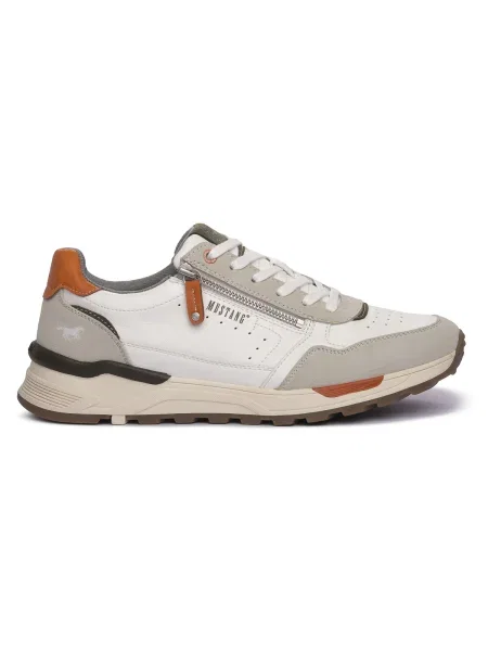 Pantofi Mustang alb
