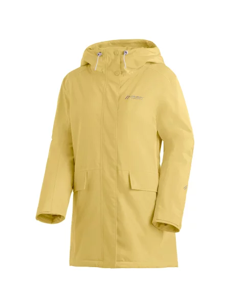 Płaszcz Maier Sports Lisbon Coat żółty