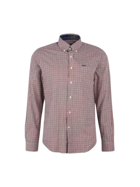 Wielobarwność koszula Barbour z twillu
