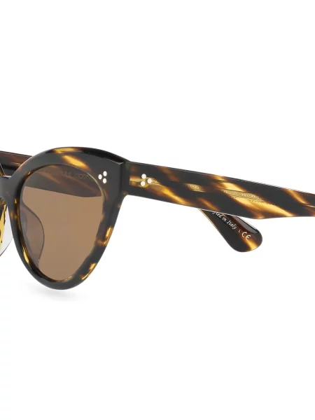 Sluneční brýle Oliver Peoples hnědé