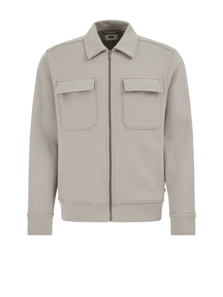 WE Fashion Geacă de primăvară-toamnă deschis gri