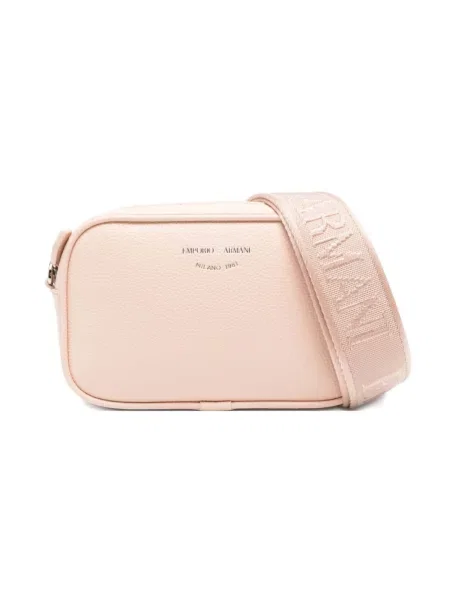 Body Emporio Armani skórzany beżowy