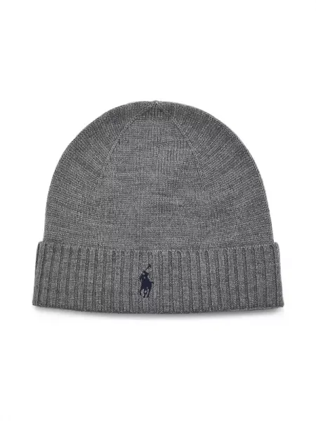 POLO RALPH LAUREN de lână căciulă gri