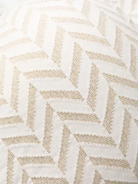 Bikinis Twinset su eglutės raštu balta