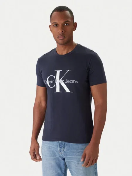 Calvin Klein Jeans T-Shirt Granatowy