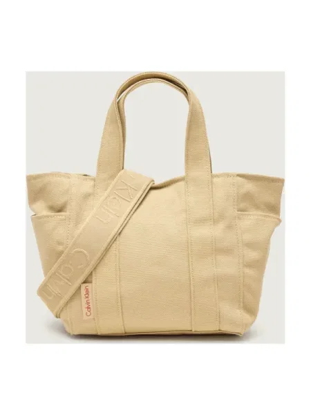 Calvin Klein Shopper táska bézs