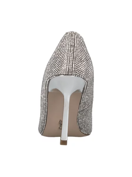 Czółenka Steve Madden skórzana szara